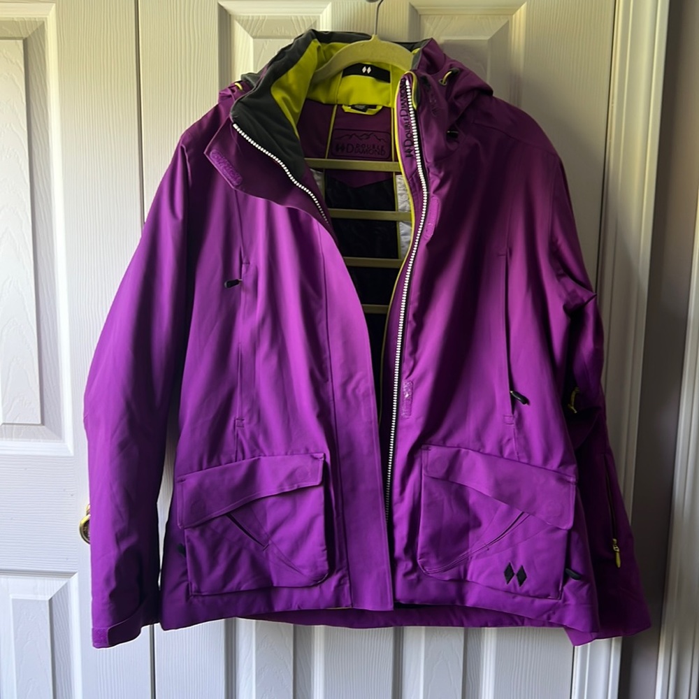 Double diamond ski jacket